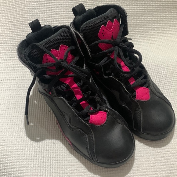 Nike Air Jordan True Flight "Grey Pink" Size 3Y - Picture 1 of 7